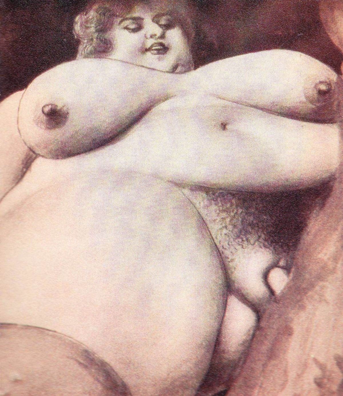 голые рисованные толстушки фото 88