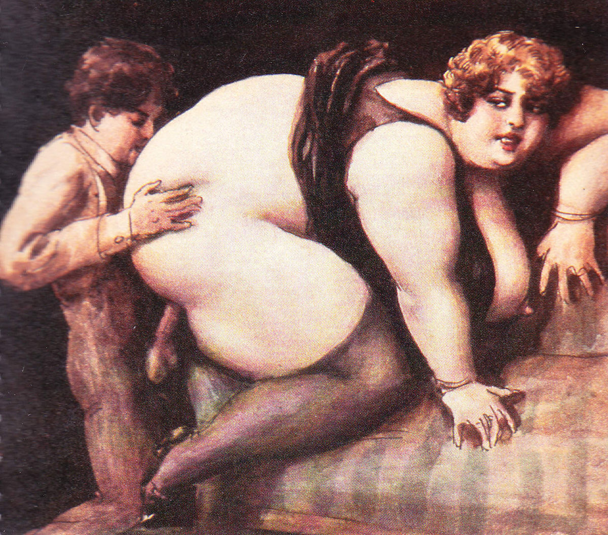голые рисованные толстушки фото 64